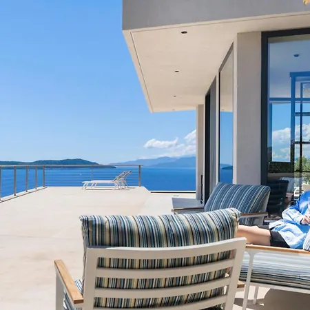 Odissos - Private Paradise With 2 Infinity Pools & Sea Access Willa Sivota